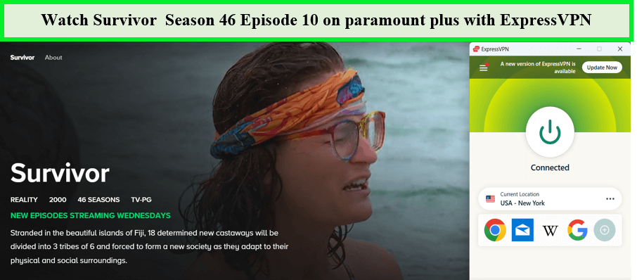 Use-ExpressVPN-to-watch-Survivor-Season-46-Episode-10-in-UK-on-Paramount-Plus