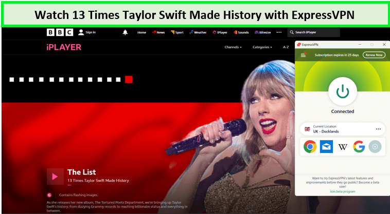Watch 13 Times Taylor Swift Made History in France on BBC iPlayer
